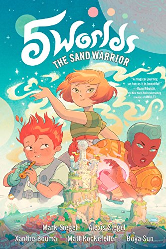 5 Worlds Book 1: The Sand Warrior book cover