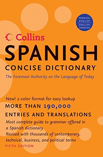 Collins Spanish Concise Dictionary: Spanish-English/English-Spanish book cover