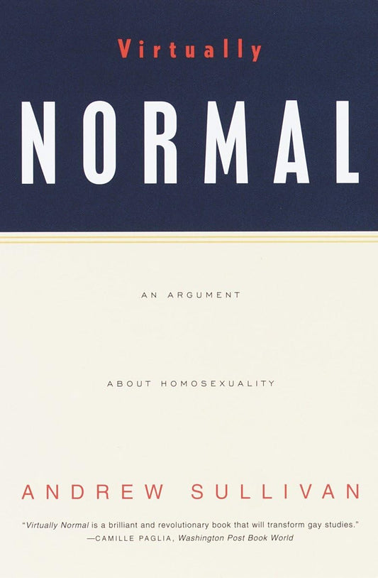 Virtually Normal: An Argument about Homosexuality book cover