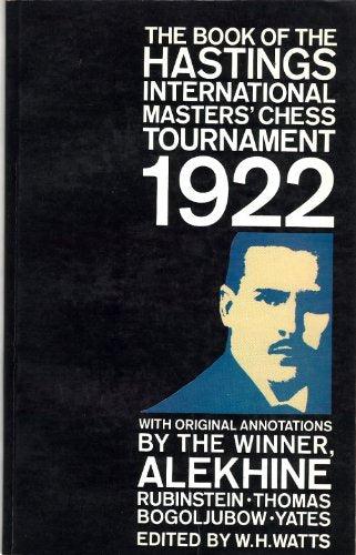 Book of the Hastings International Masters Chess Tournament 1922 book cover