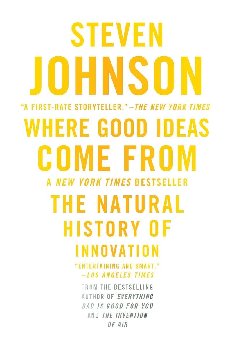 Where Good Ideas Come from: The Natural History of Innovation book cover