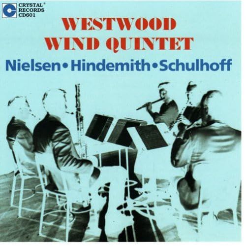 Westwood Wind Quintet: Nielsen & Hindemith book cover