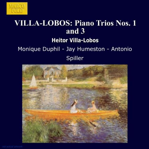 Villa-Lobos: Piano Trios No. 1 & 3 book cover
