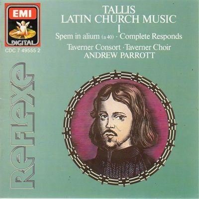 Thomas Tallis - Latin Church Music 1 (EMI) book cover