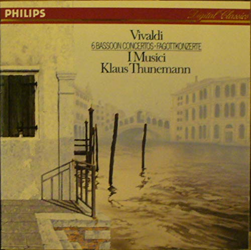 Vivaldi: 6 Bassoon Concerti book cover