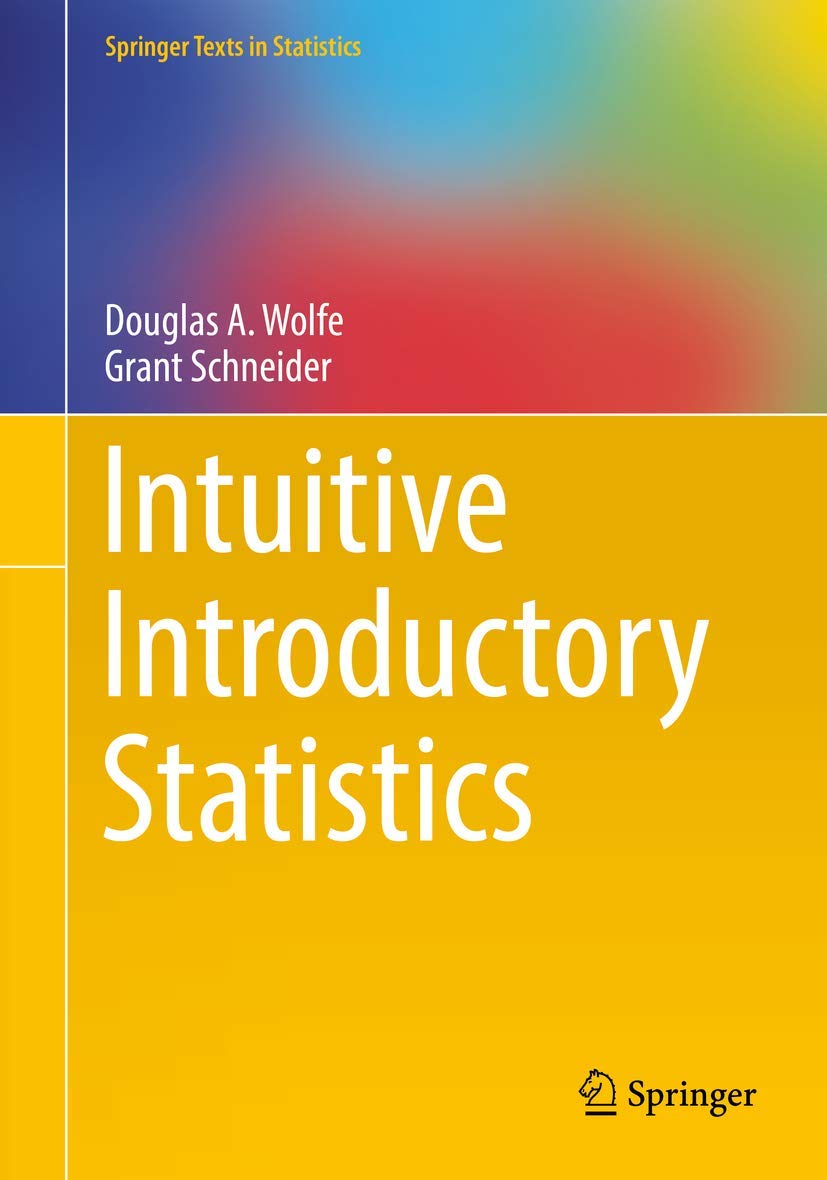 Intuitive Introductory Statistics (2017) book cover