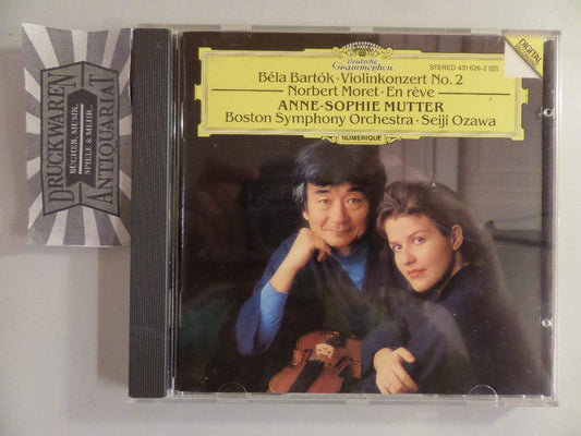 Bartok: Concerto for Violin & Orchestra No. 2 / Moret: En Reve book cover