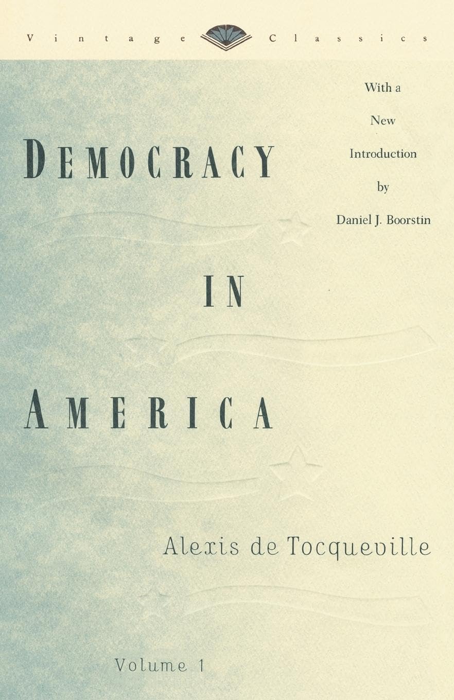 Democracy in America, Volume 1 book cover