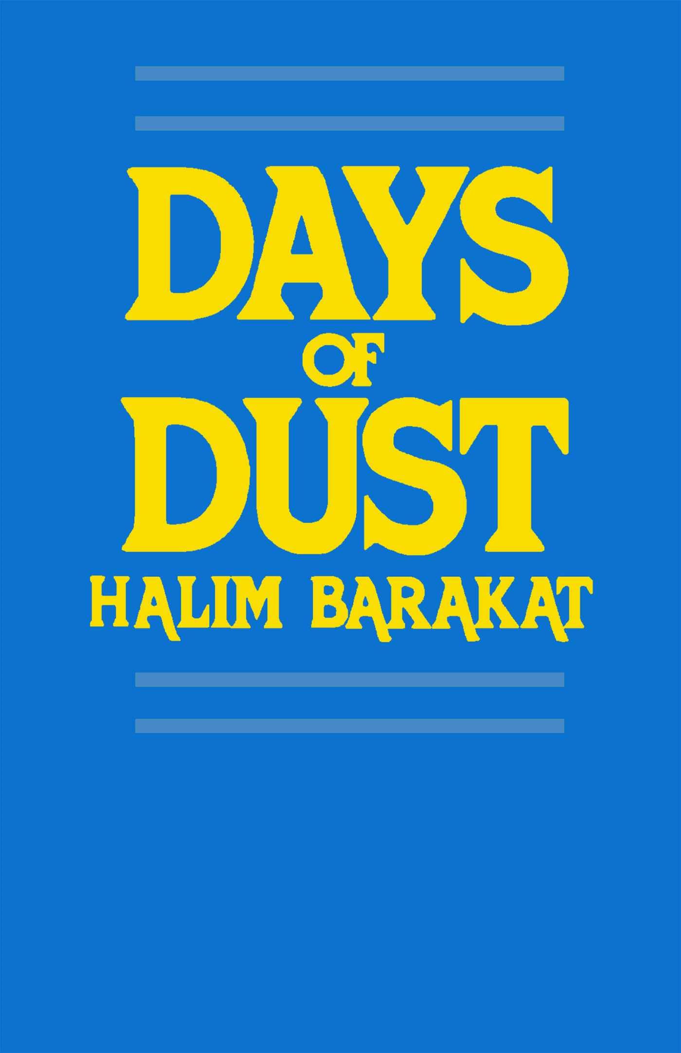Days of Dust book cover
