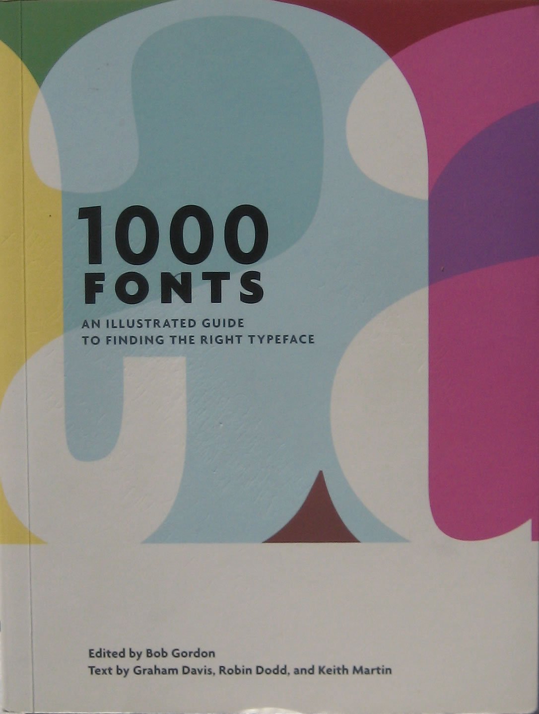 1000 Fonts book cover