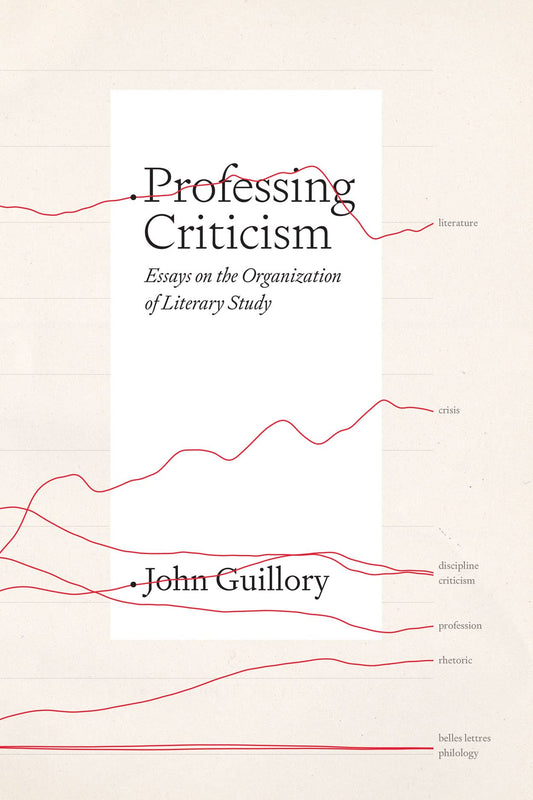 Professing Criticism: Essays on the Organization of Literary Study book cover