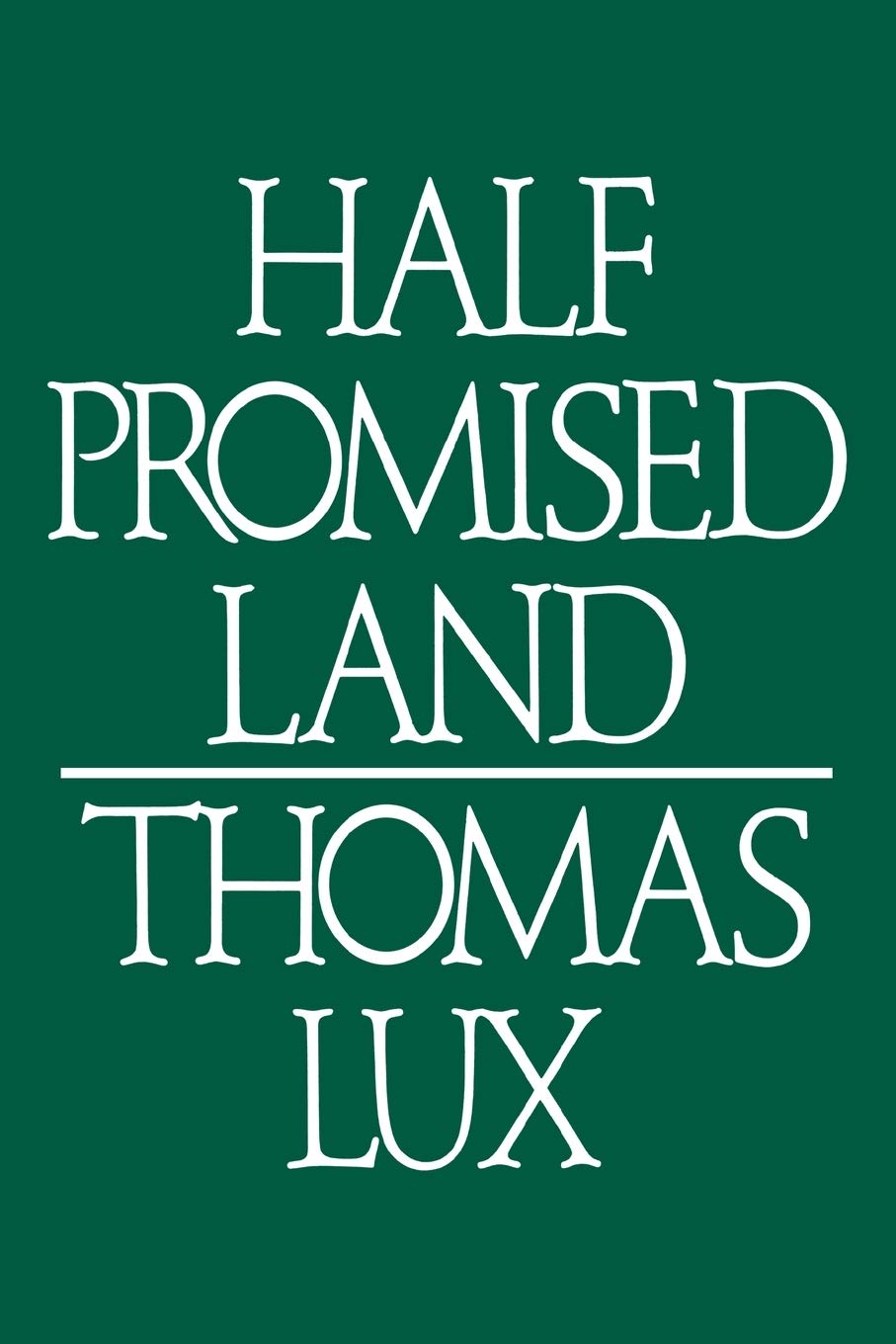 Half Promised Land book cover