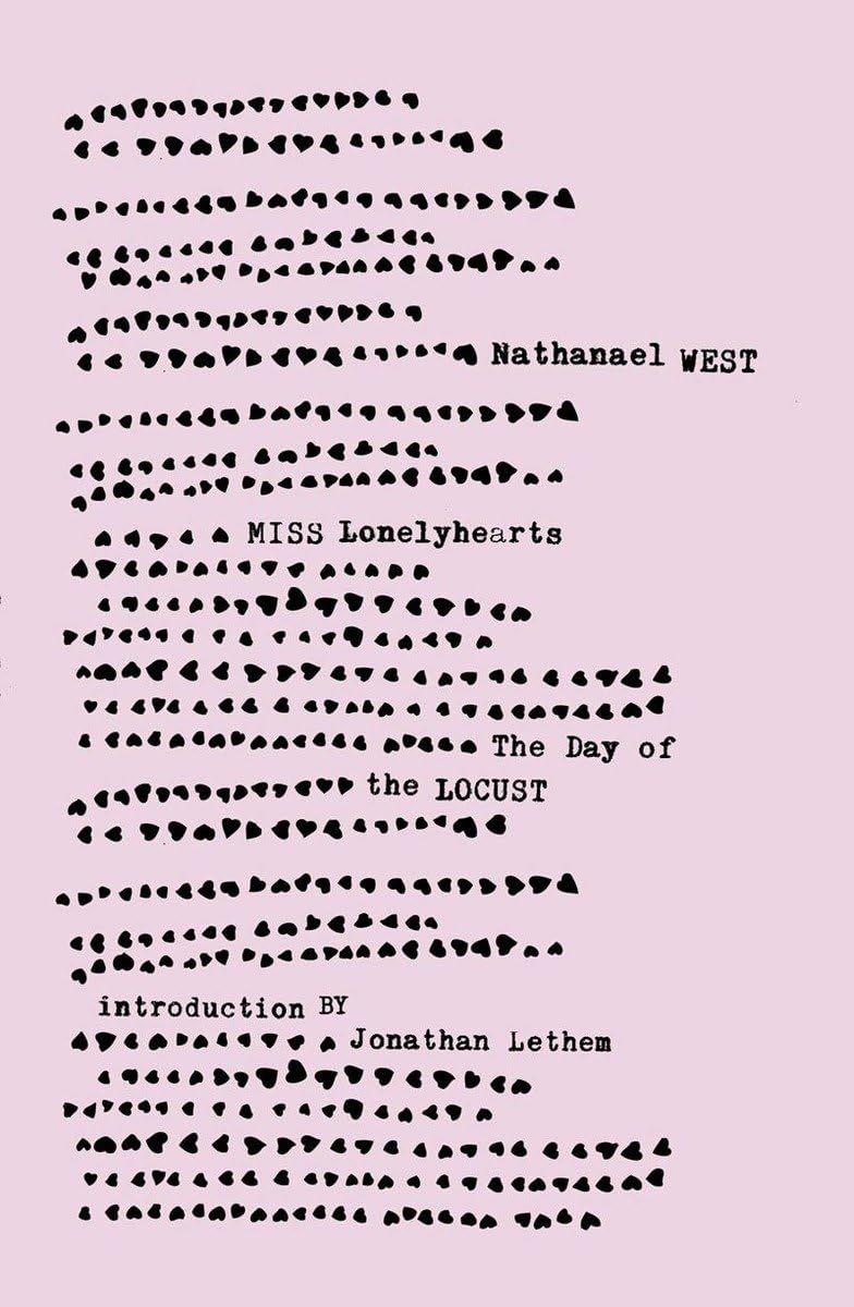 Miss Lonelyhearts & the Day of the Locust book cover