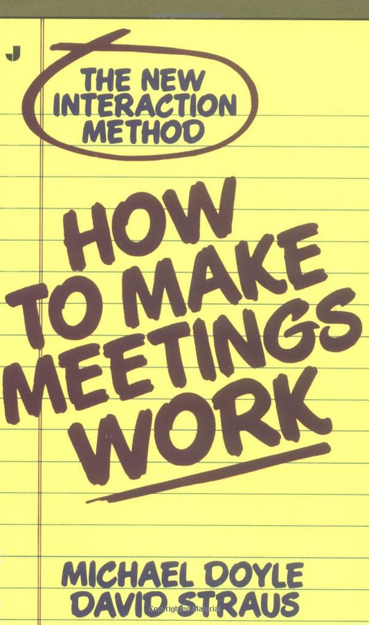 How to Make Meetings Work: The New Interaction Method