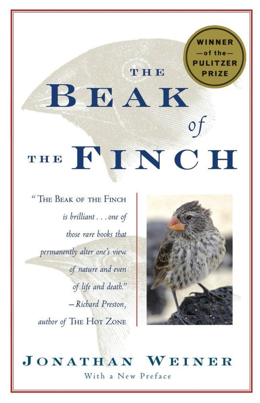 Beak of the Finch: A Story of Evolution in Our Time book cover