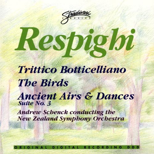 Respighi: Trittico Botticelliano / Birds / Ancient Airs & Dances Suite No. 3 book cover