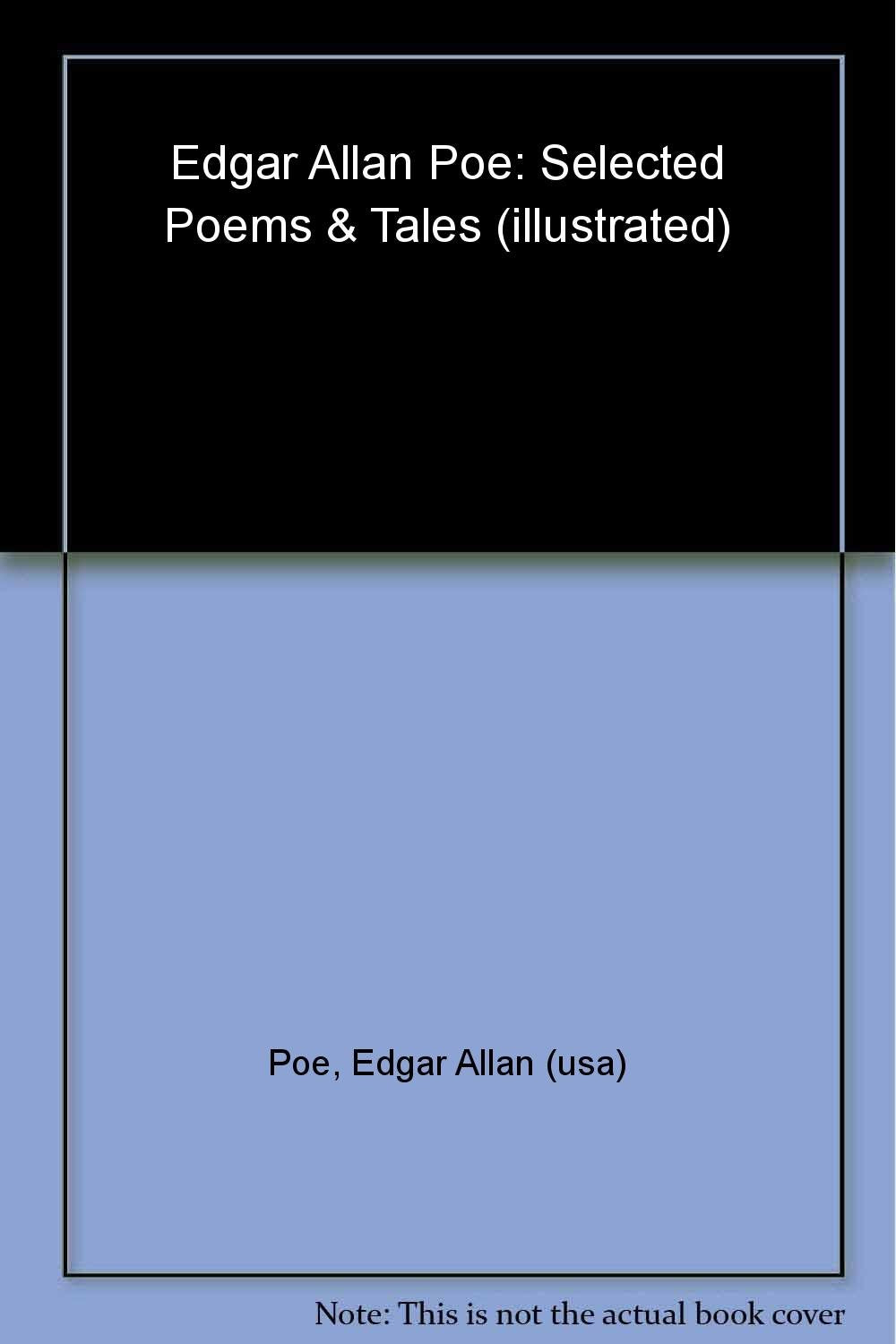 Edgar Allan Poe, Selected Poems and Tales / Deluxe book cover