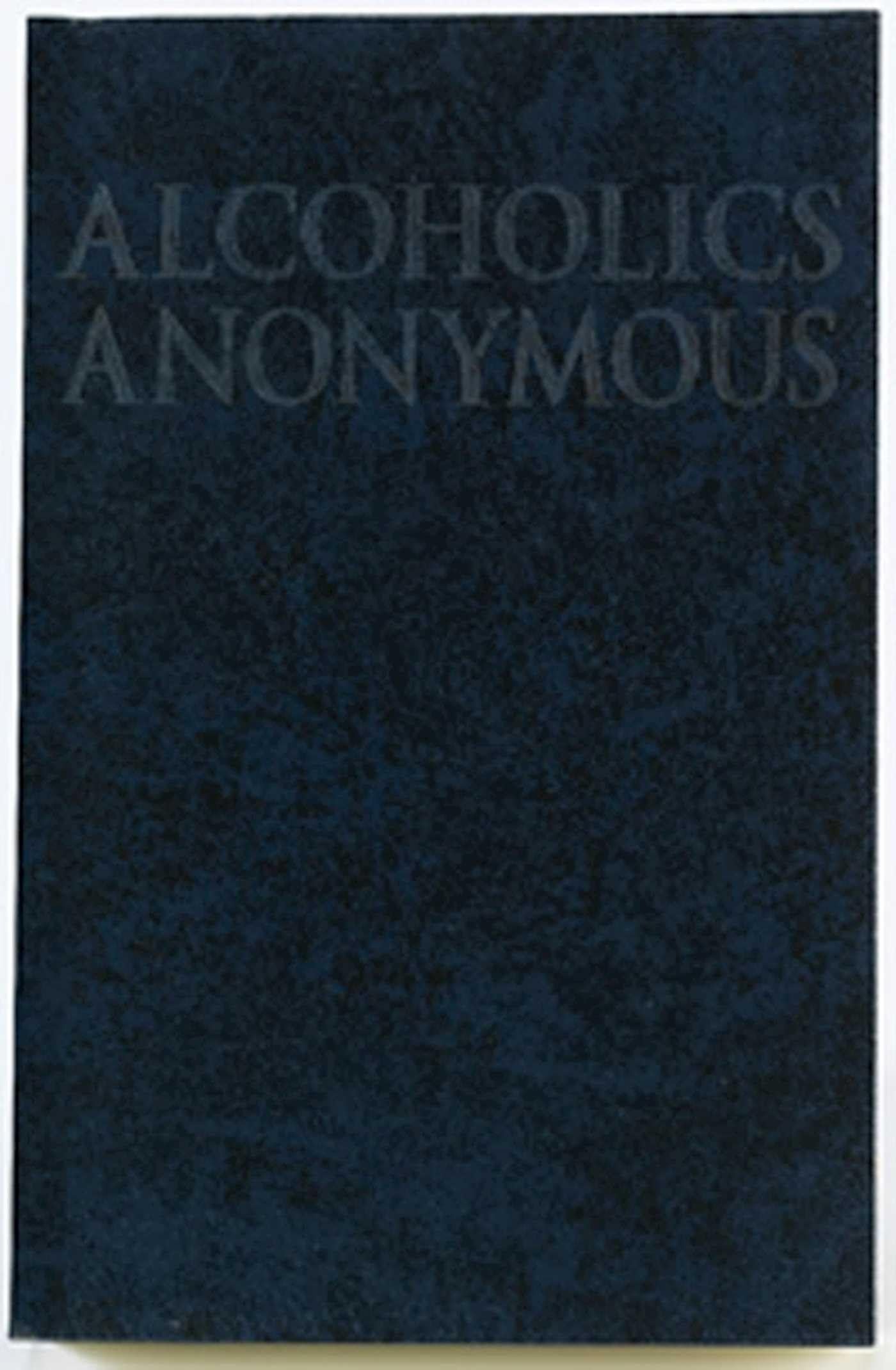 Alcoholics Anonymous book cover