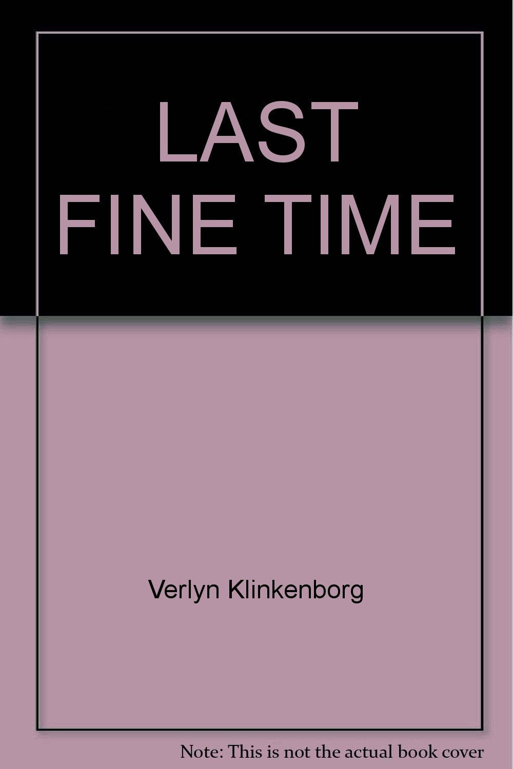 Last Fine Time book cover