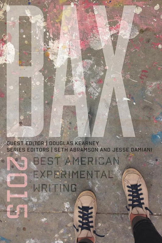BAX: Best American Experimental Writing (2015) book cover