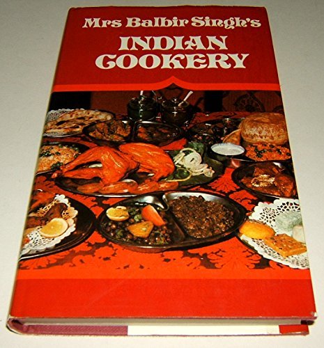 Mrs. Balbir Singh's Indian cookery book cover