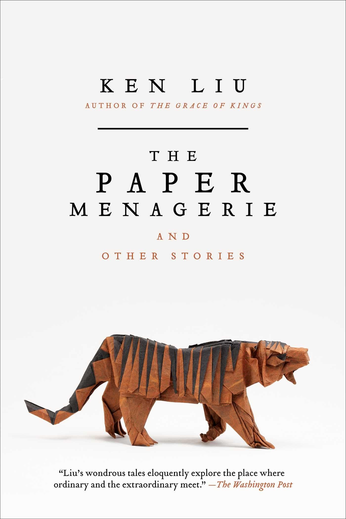 Paper Menagerie and Other Stories book cover