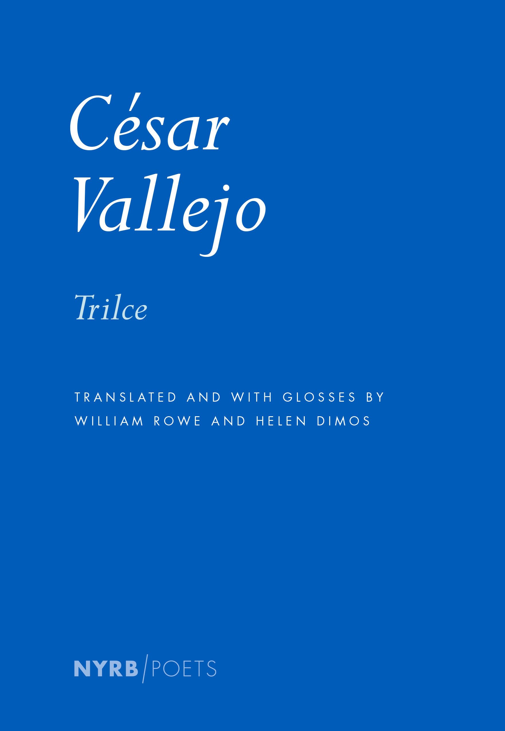 Trilce book cover