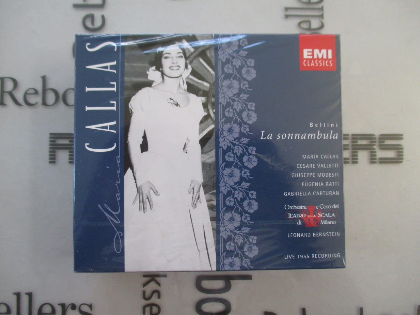 Bellini: La Sonnambula (complete opera live 1955) with Maria Callas, Giuseppe Modesti, Leonard Bernstein, Chorus & Orchestra of La Scala, Milan book cover