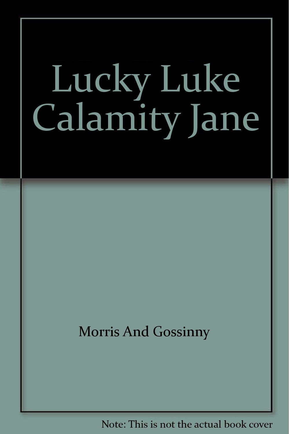 Lucky Luke Calamity Jane book cover