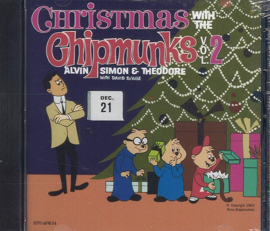 Xmas with Chipmunks Vol.2 book cover