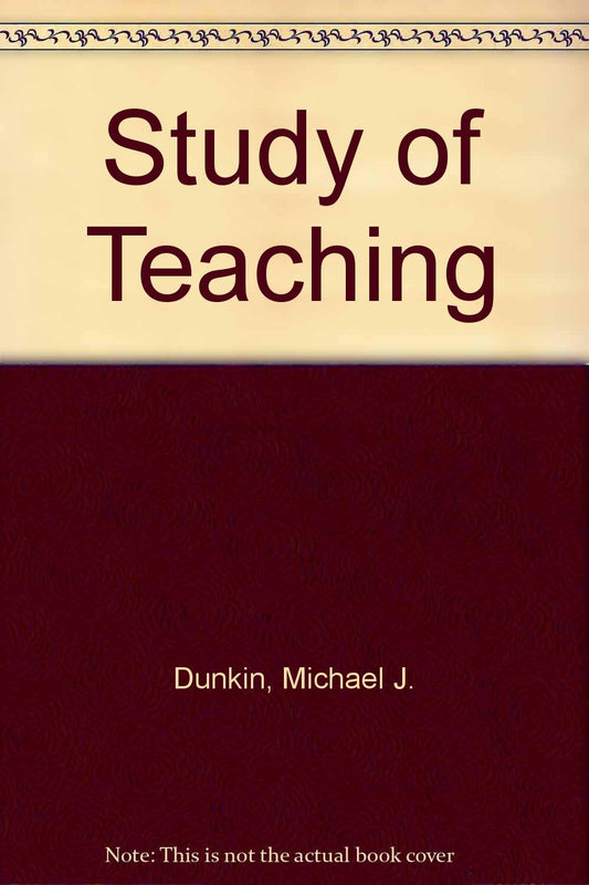 The study of teaching book cover