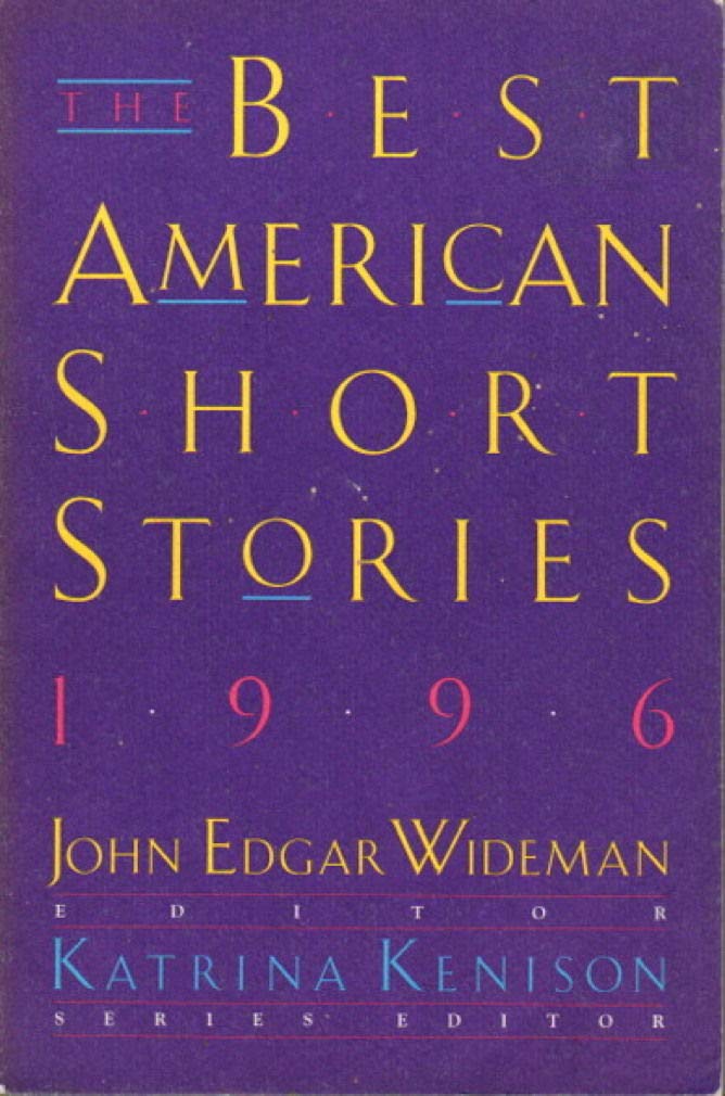 Best American Short Stories 1996 (1996) book cover