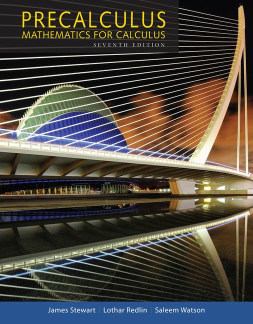Precalculus: Mathematics for Calculus, 7th Student Edition book cover