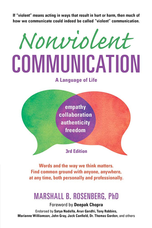 Nonviolent Communication: A Language of Life: Life-Changing Tools for Healthy Relationships