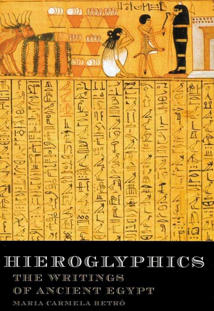 Hieroglyphics: The Writings of Ancient Egypt book cover