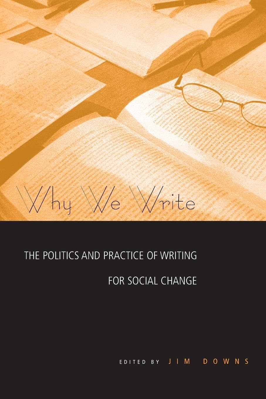 Why We Write: The Politics and Practice of Writing for Social Change