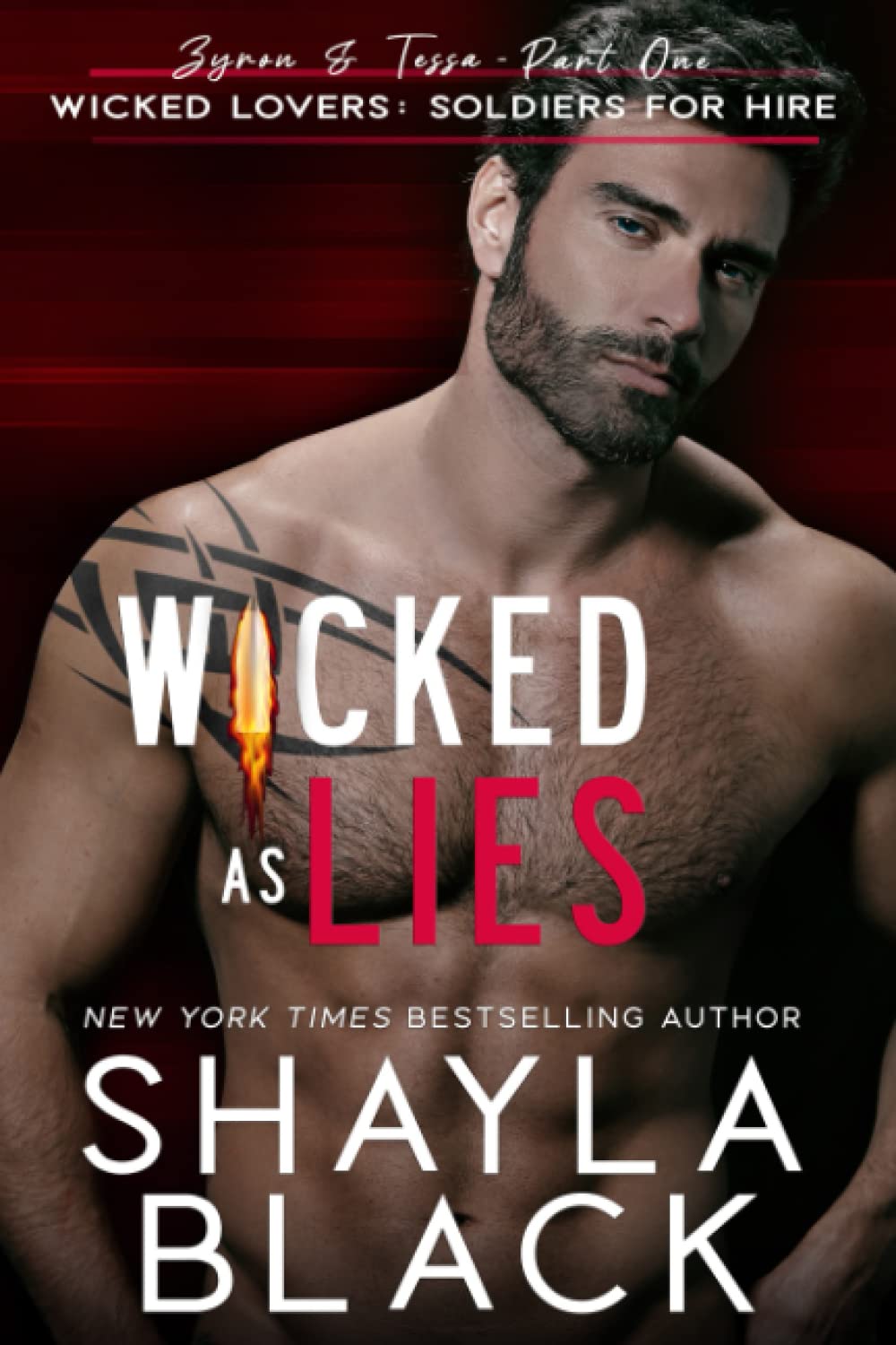 Wicked as Lies (Zyron and Tessa, Part One) (Wicked Lovers: Soldiers For Hire)