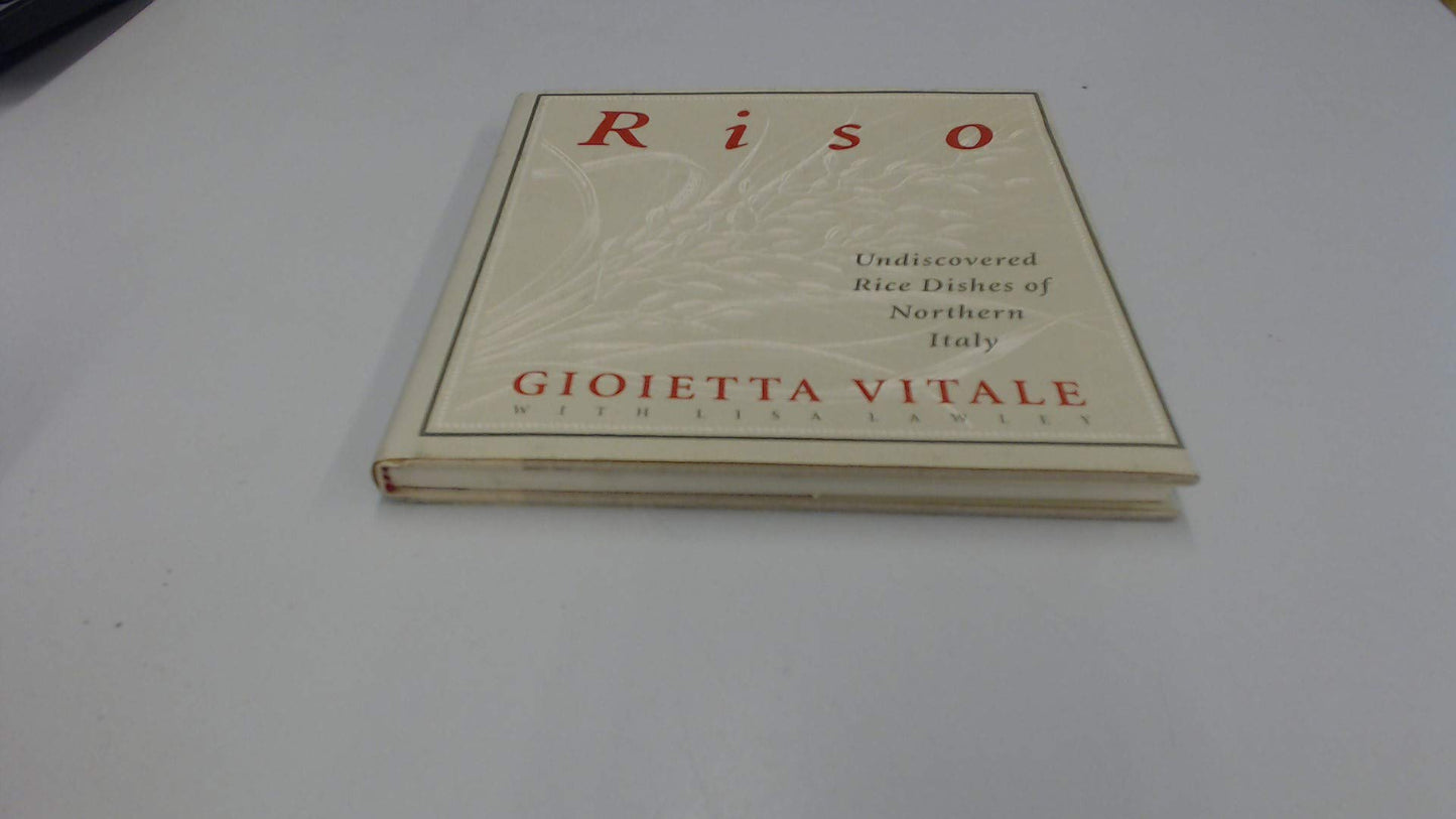 Riso: Undiscovered Rice Dishes of Northern Italy book cover