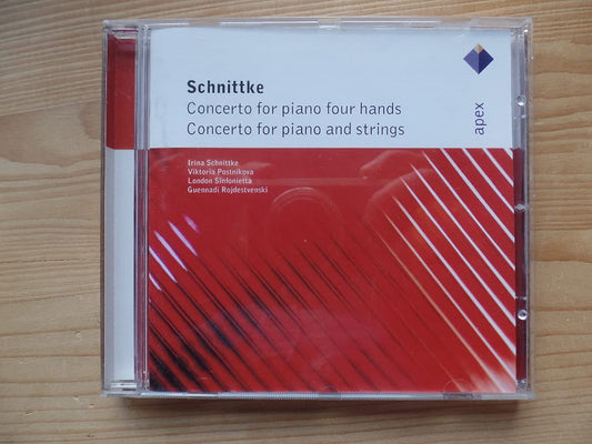 Schnittke: CTO for Pno 4 Hands / CTO for Pno & Str (Imported) book cover
