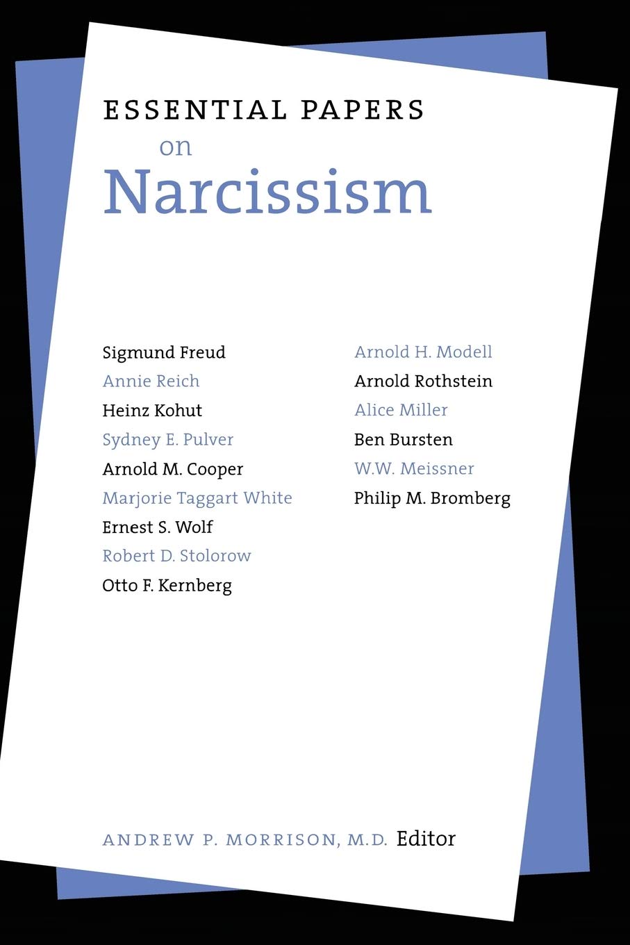 Essential Papers on Narcissism book cover