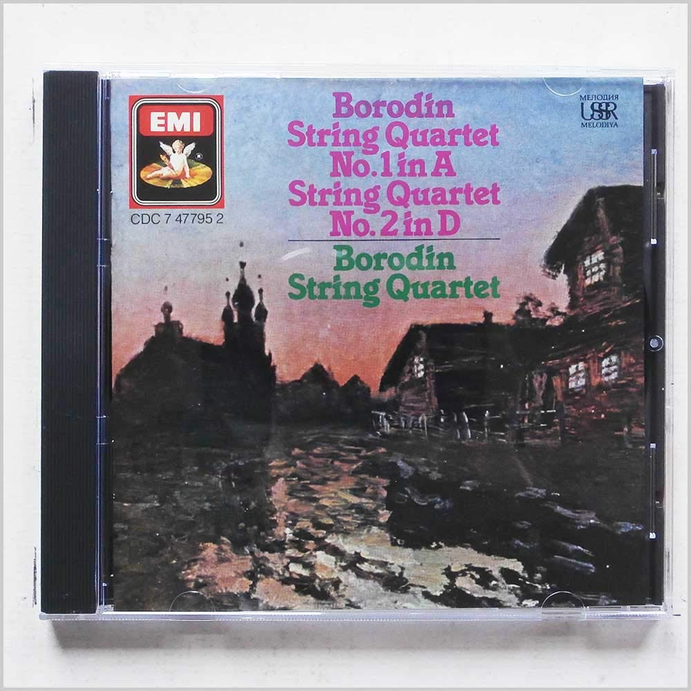 Borodin: String Quartet No. 1 in A Major; String Quartet No. 2 in D Major book cover