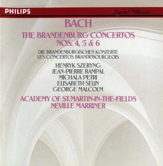 Bach, J.S.: Brandenburg Concertos Nos.4, 5 & 6 book cover