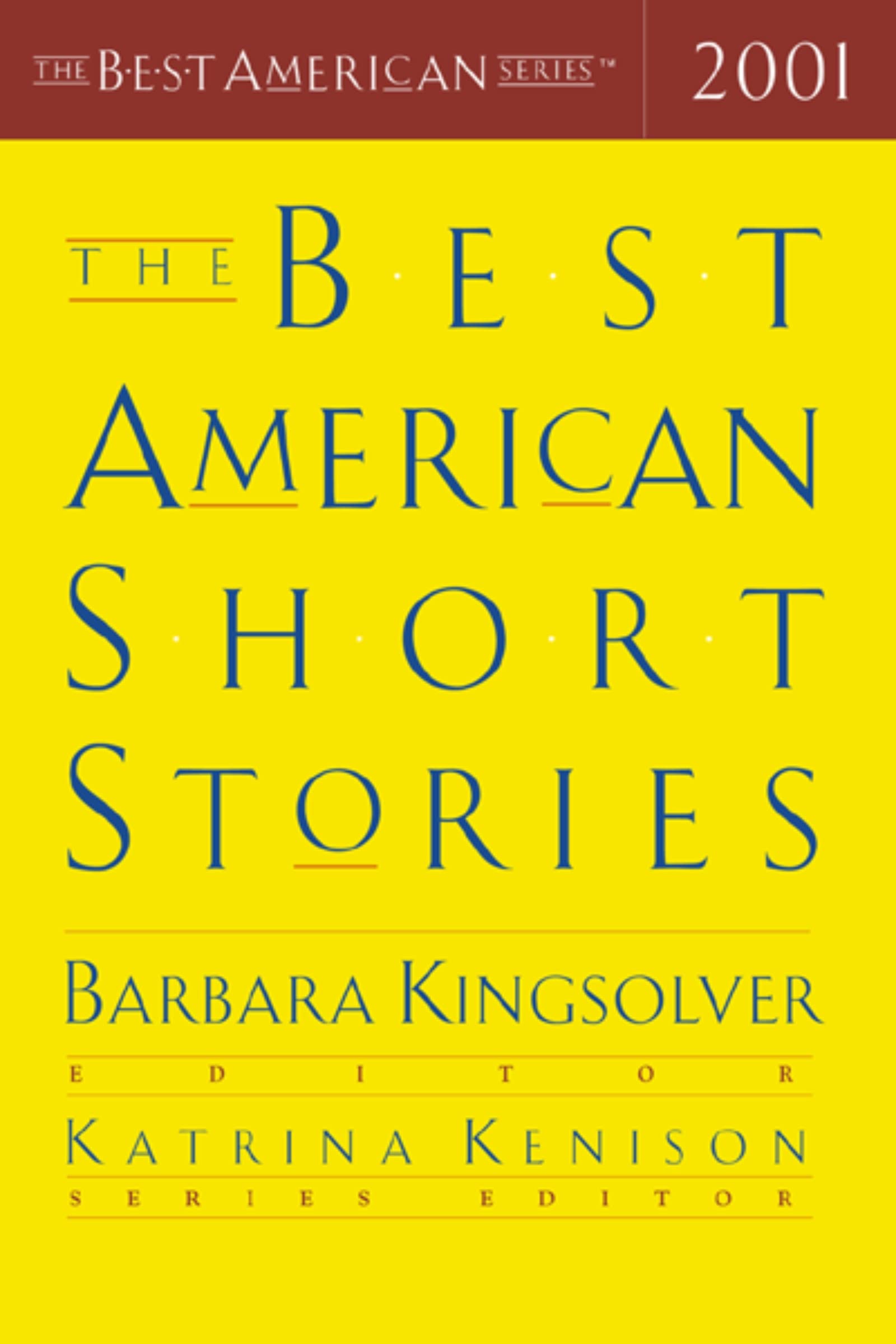 Best American Short Stories (2001) book cover