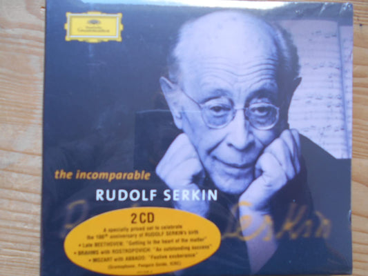 The Incomparable Rudolf Serkin book cover