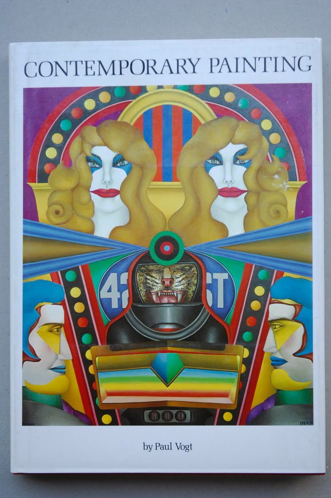 Contemporary painting book cover