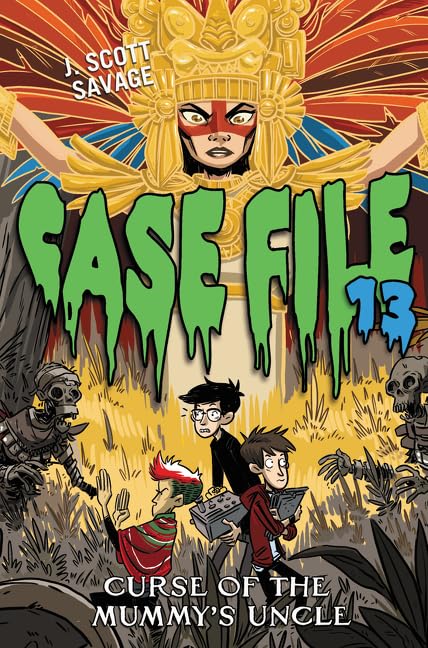 Case File 13 #4: Curse of the Mummy's Uncle book cover