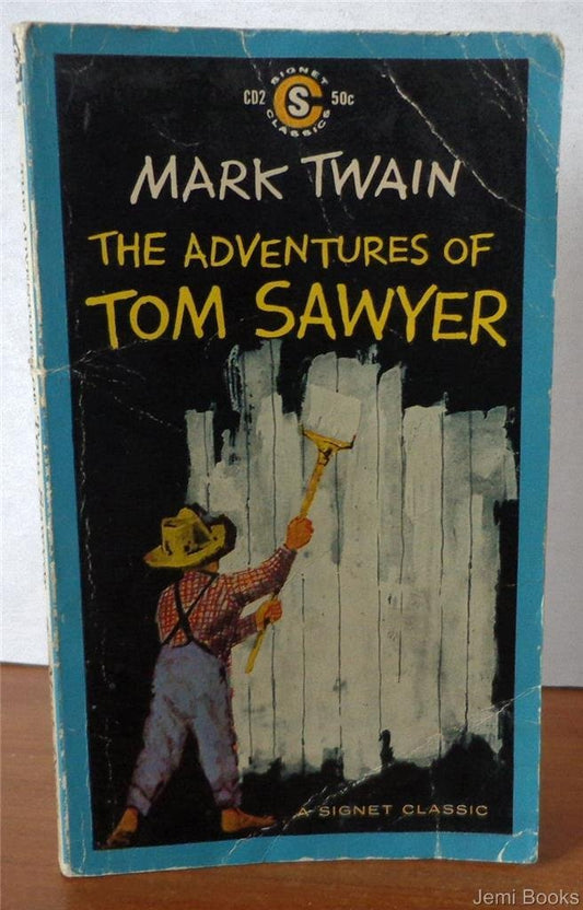 Adventures of Tom Sawyer book cover