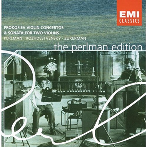 Prokofiev: Violin Concertos & Sonata for Two Violins ~ Perlman book cover