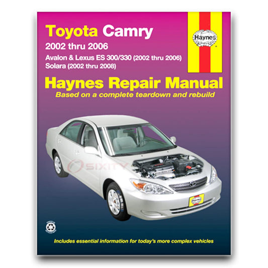Toyota Camry, Avalon & Lexus Es 300/330 2002-06 & Toyota Solara 2002-08