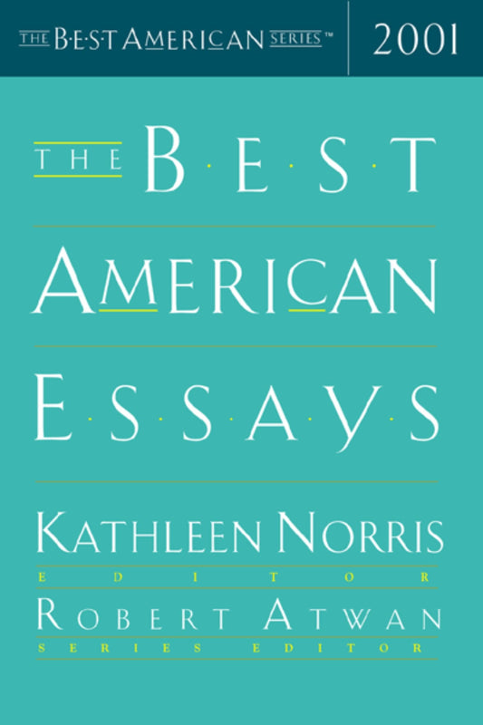 Best American Essays (2001) book cover